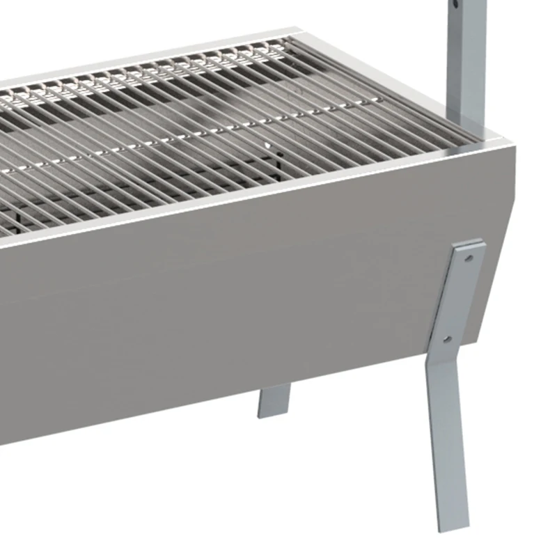 New Listing Portable Hog Lamb Rotisserie Spit Roaster Barbecue Charcoal Grill