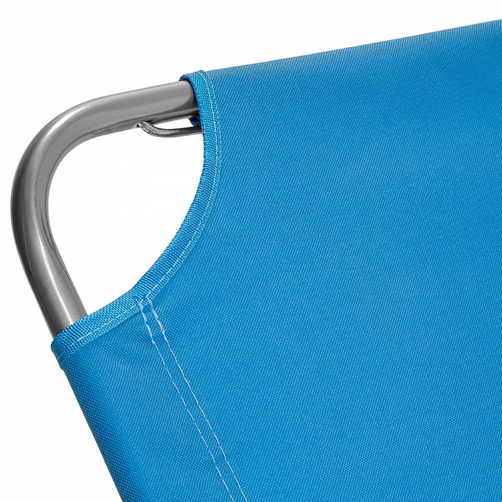 Outdoor Sun Lounger Lightweight Folding Beach Lounge Chair