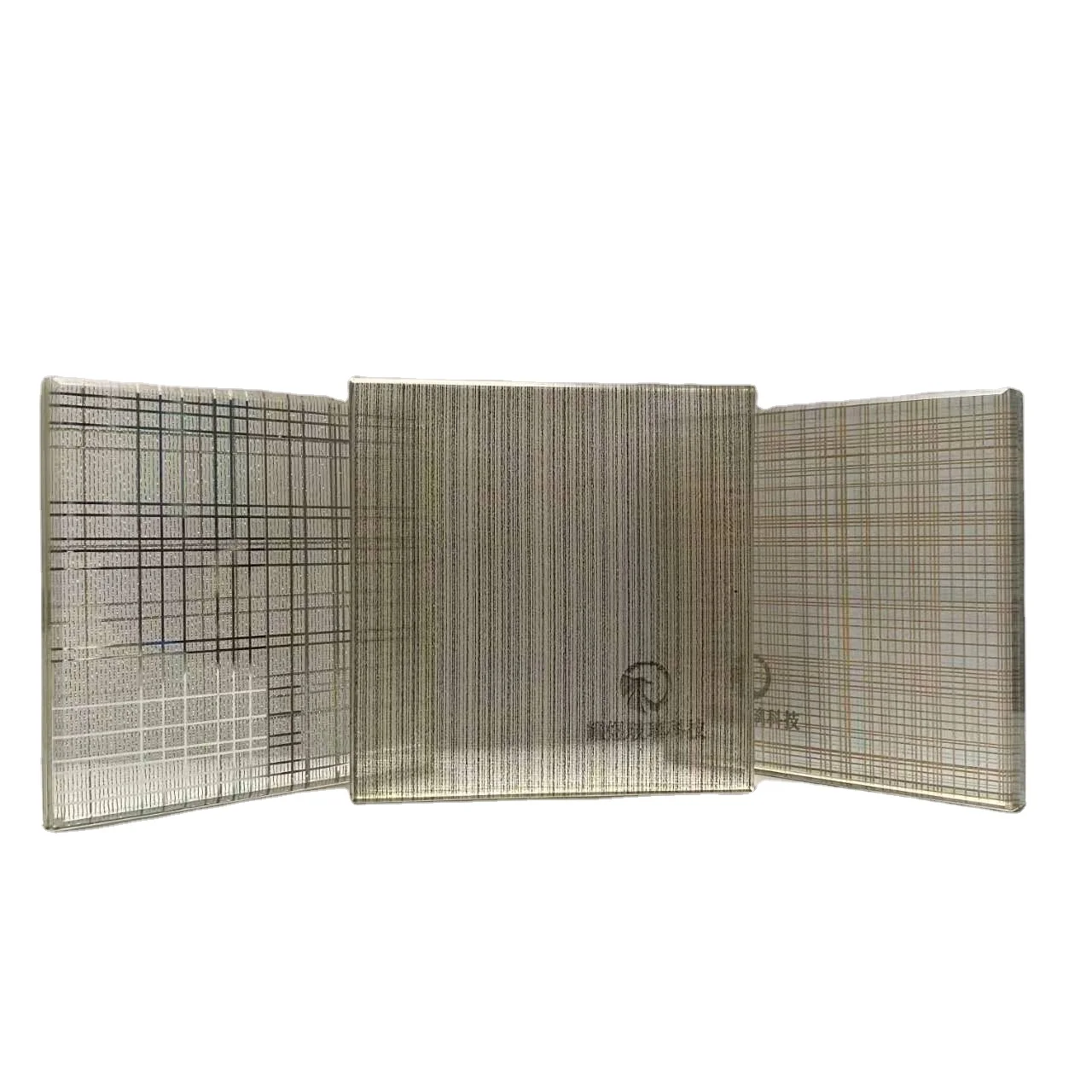 Wholesale Cheap Price Colored Textured Decoration Laminated Safety Decorative Tempered Wired Craft Glass