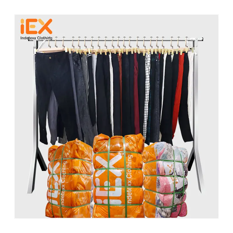 Indetexx Factory Bundle Supplier Fashion Blouse Ukay Bales Used Young Ladies Clothes