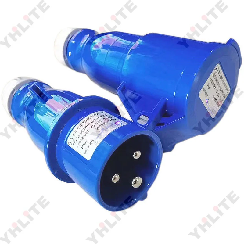 Industrial plug connector for stage lights audio equipment power box plug Industrial power plug