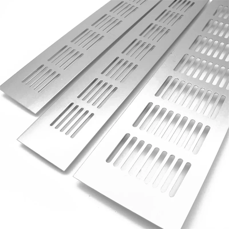Cheap Price Modern Air Vent Covers for Bathroom Wardrobe Grille Ventilation Systems Aluminum Alloy Air Vent Covers Black