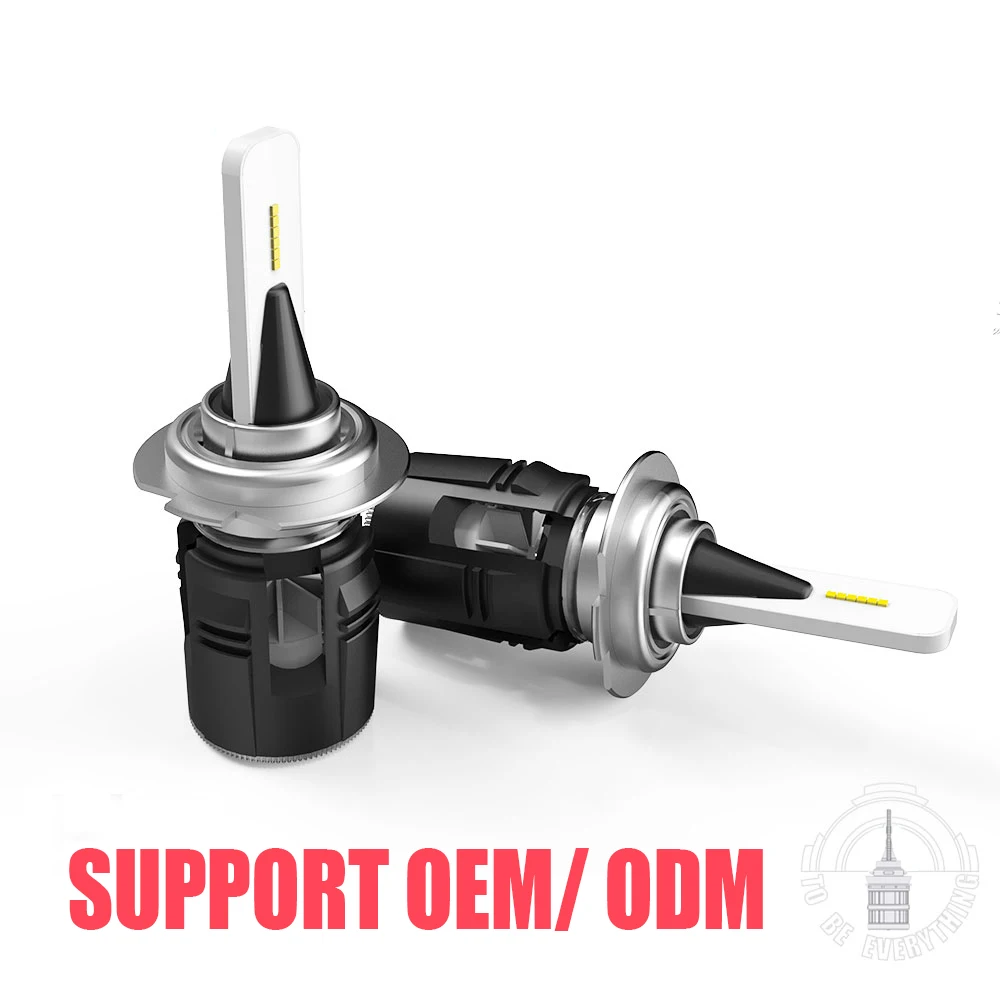 OEM S-trake design DC 12V high power all-in-one h4 led car headlight kit B6