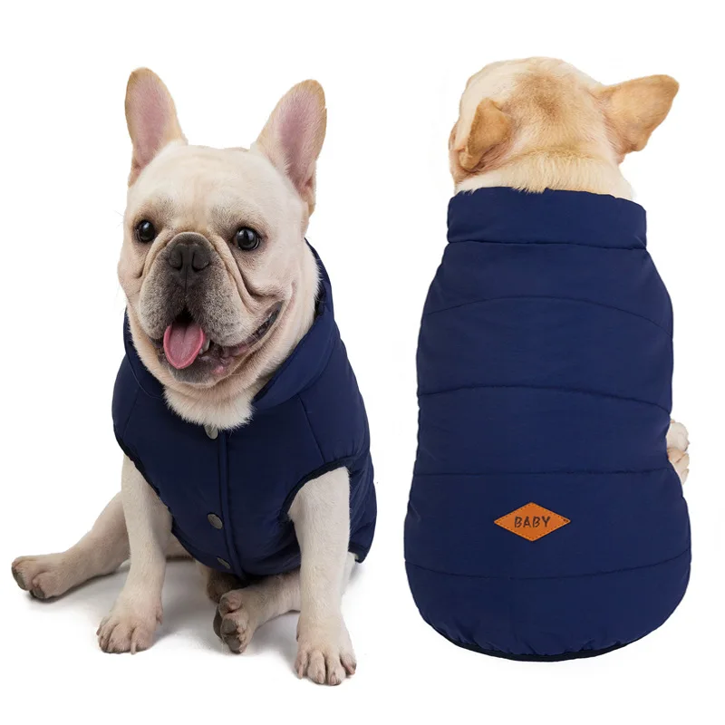 Amazon Горячая продажа Одежда для домашних животных маленький щенок/кошка зимняя новая модель хлопковый жилет одежда для собак