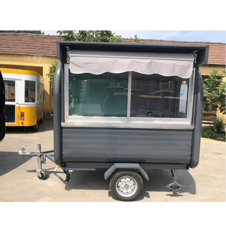Professional multifunction Gasoline Mobile Fast Food Truck food cart