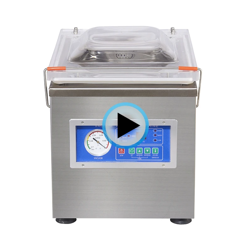 dz260  vacuum sealing machine commercial  household meat vacuum packing machine
