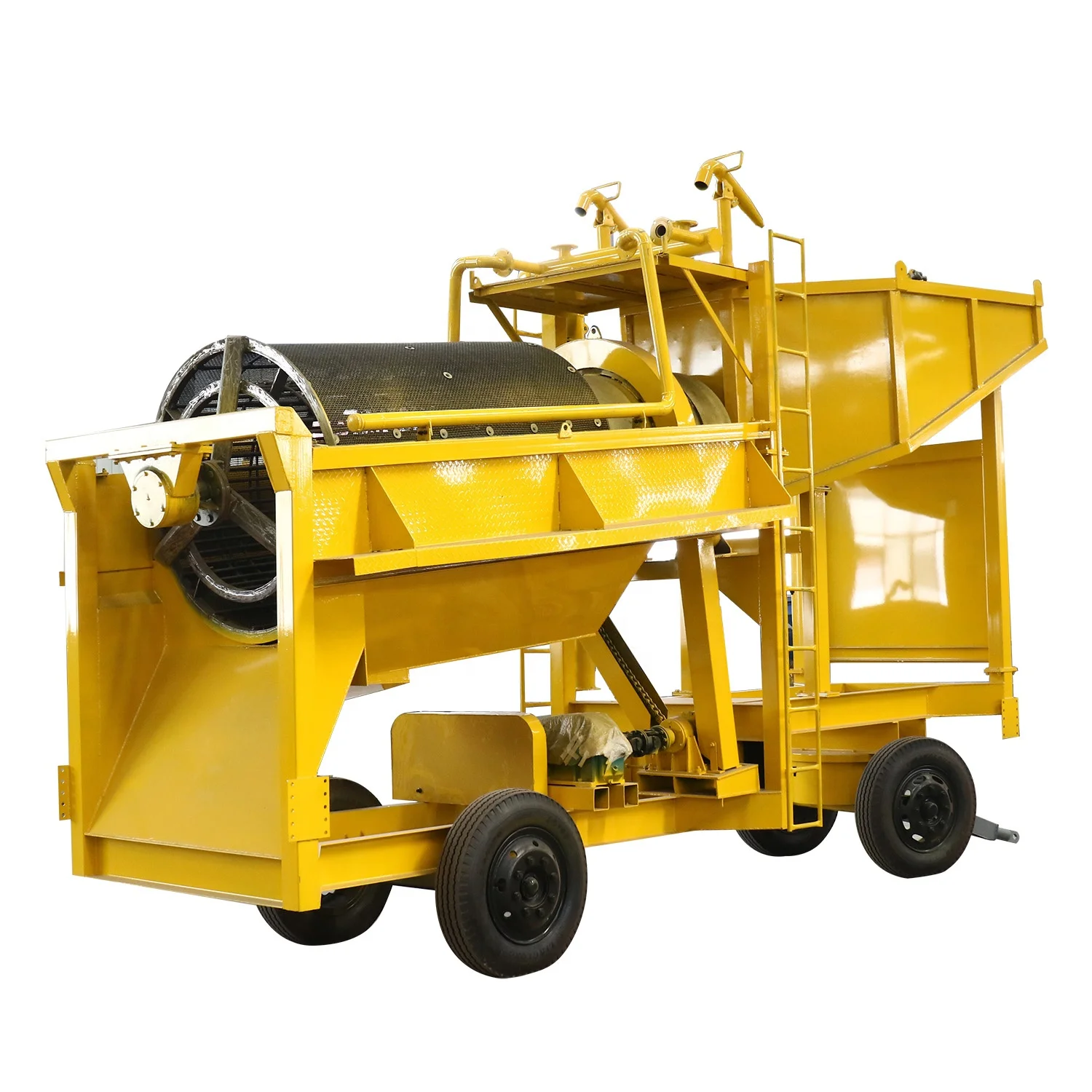 Big Capacity Sand Gold Mining Trommel Screen Washing Plant Equipment