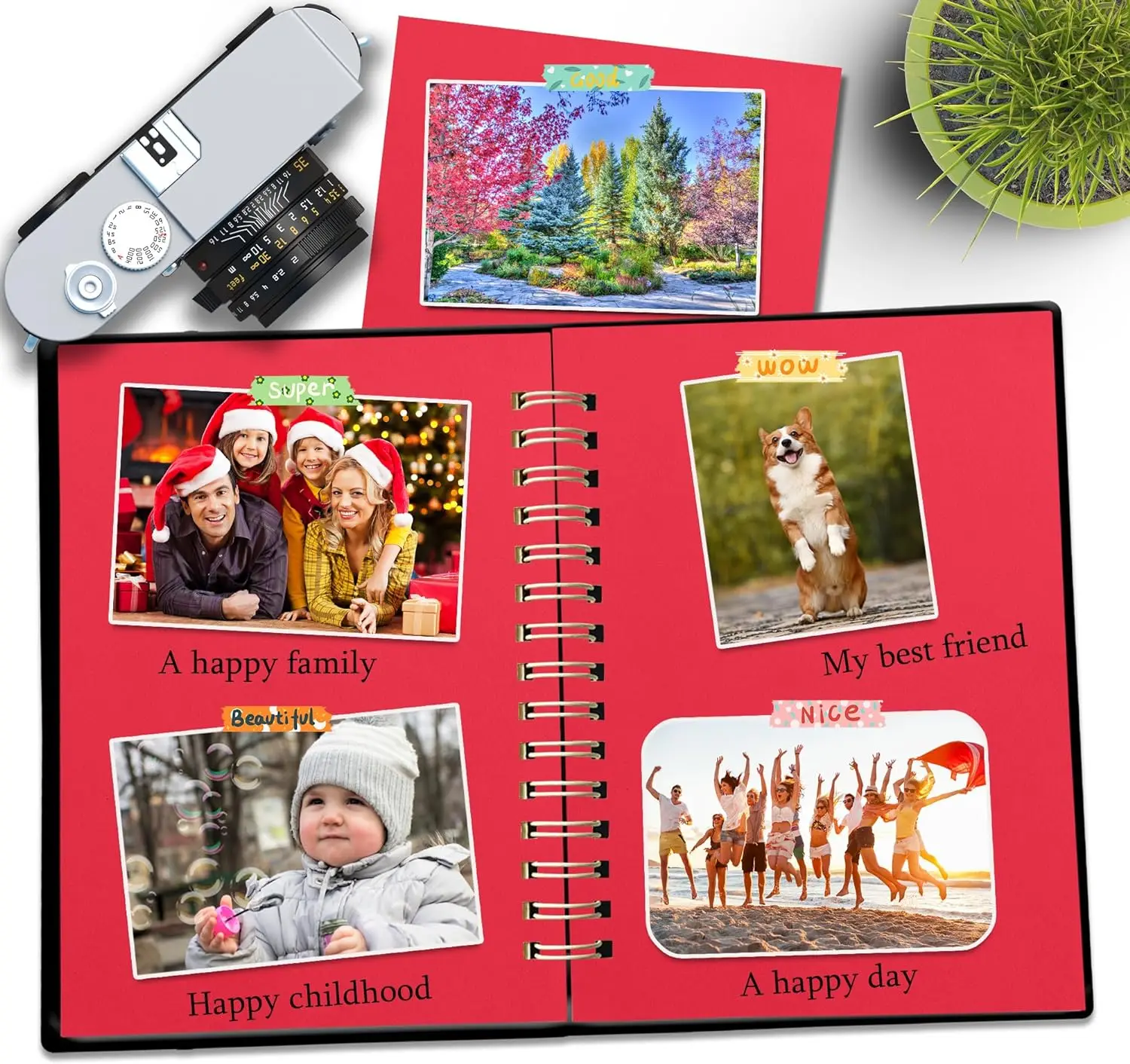 25 Sheets Red Cardstock Paper 8.5' X 11', 250gsm/92lb Thick Paper for Scrapbook, Invitations, Printing