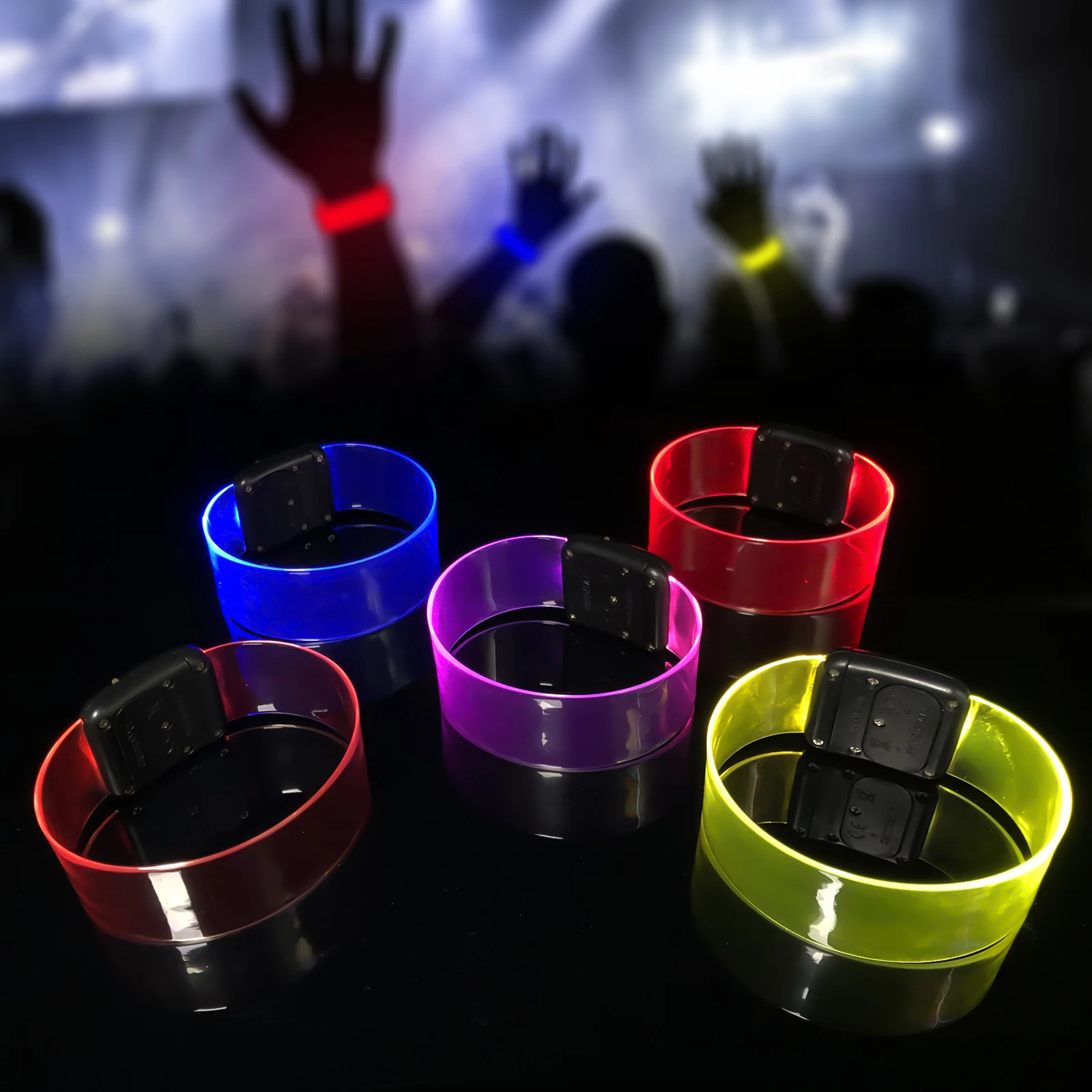 Professional custom lighting fan concert queue bracelet