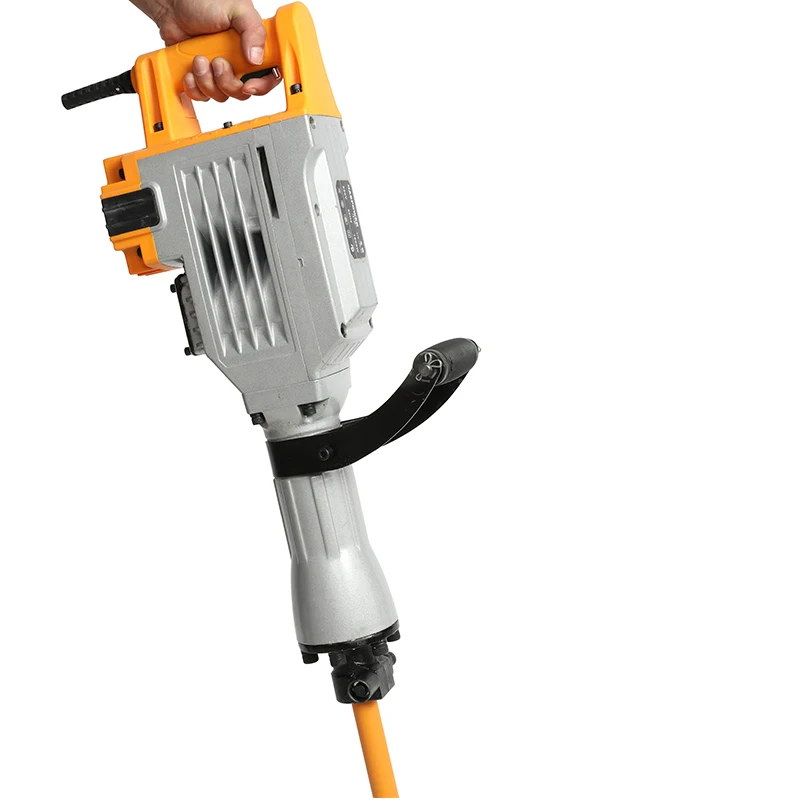 
LUXTER 1600W Industrial Heavy Duty Electric Jack Hammer Demolition Hammer Demolition Power Hammer Breaker Portable 