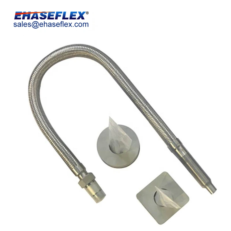Manufacturer Custom FM Stainless Steel Metal Braided Water Hose Fire Flexible Sprinkler Hose