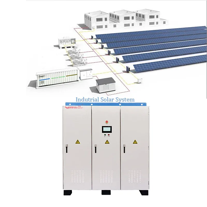 200KVA off grid hybrid industrial solar power farm 300KVA commercial solar energy systems 400KVA solar panel power systems
