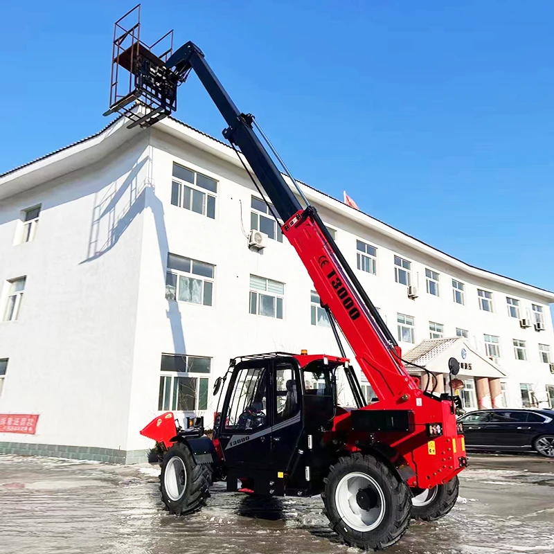 China New Telescopic Handler Brand 3.5 Ton Truck lift 10m Warehouse Telehandler For Sale