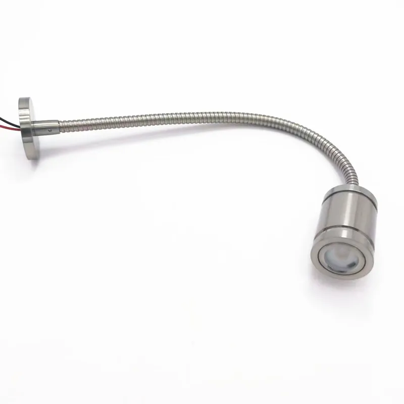 wall mounted headboard led flexible book reading light