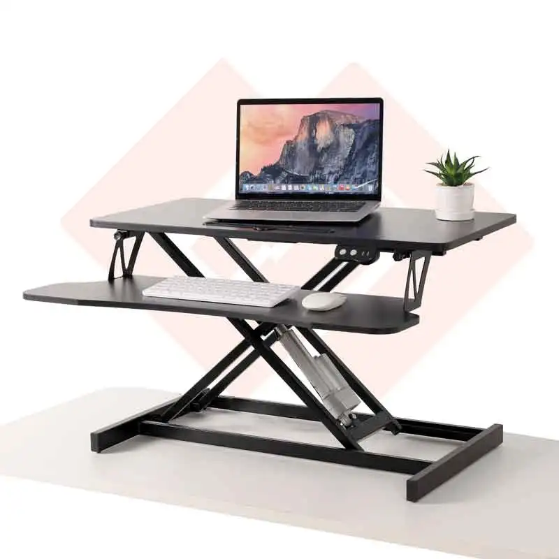 NATE Home Office Computer Ergonomics Sit Stand Electric Adjustable Stand Desk Converter