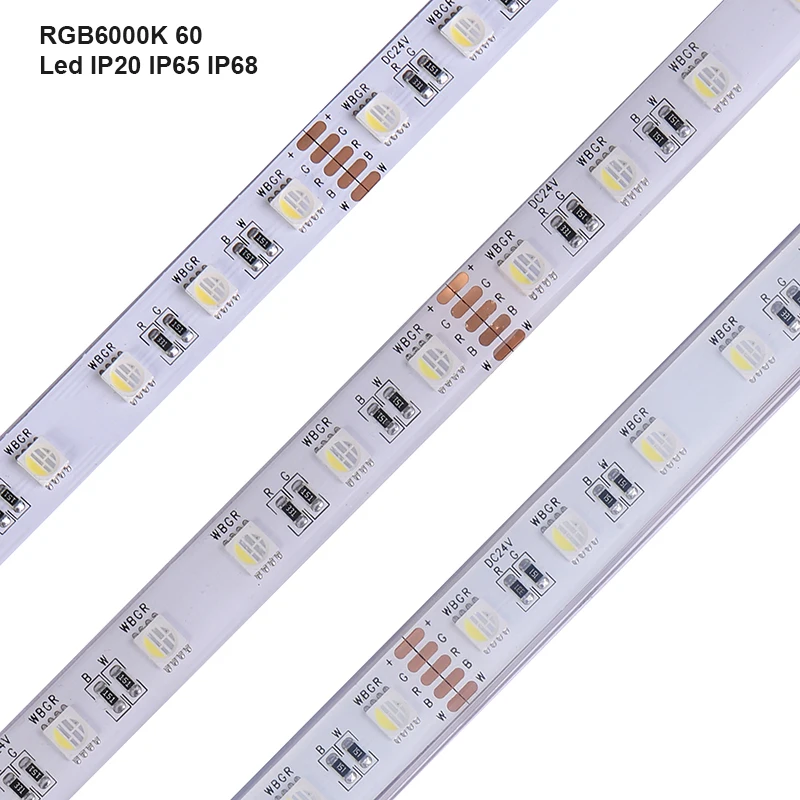 High Quality Cri 90 95 24V 5050RGBWW RGBW 120 leds/m Led Streifen DMX 5050 RGBW RGBWW 3000K led strip lights stripe tape