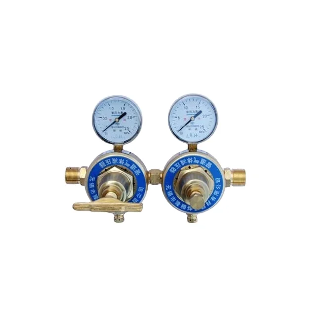 Oxy Gas Double Stage Gas Regulator for CNC Flame Cutting Machine Cylinder Manifold