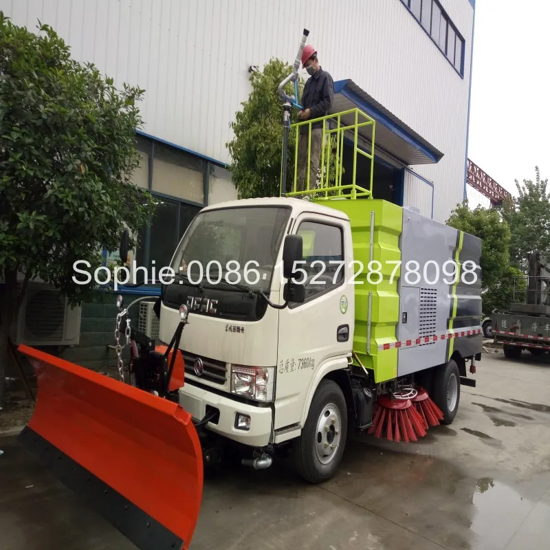 Dongfeng 4x2 4x4 RHD Road Sweeper Cleaning Truck Street Vacuum Cleaner