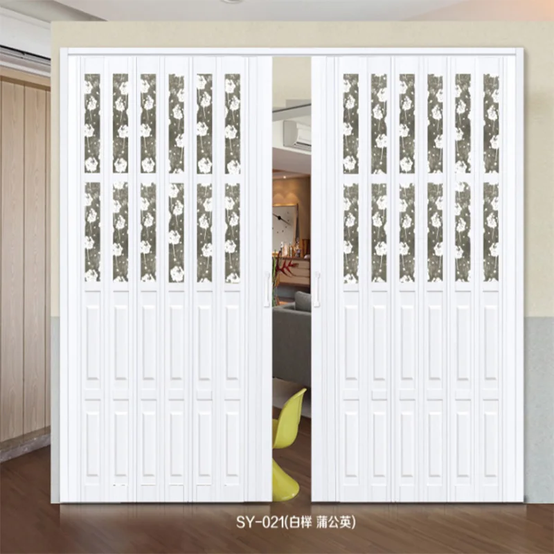 Best nepal pvc exterior folding double casement plastic interior door panel industrial bathroom pvc toilet door price