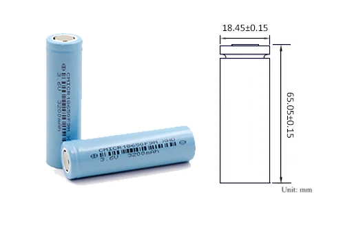 CHAM EV grade High capacity  18650 battery 3000mAh Rechargeable Li-ion Battery 3.7V for EV application
