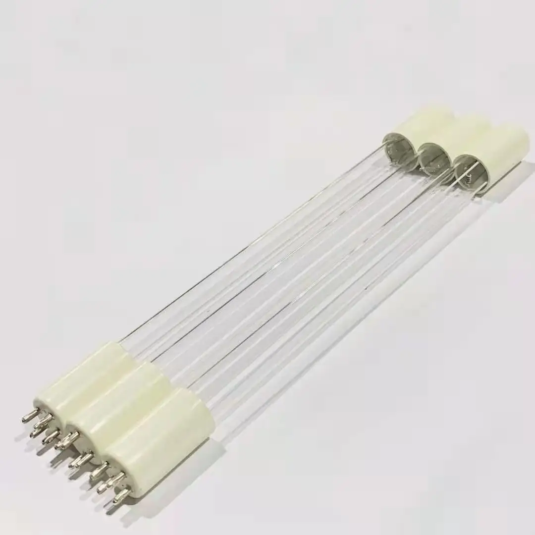 
UVC14W GPH287T5VH/4P High quality quartz glass tubes for t5 uvc lamps transparent quartz sleeve 