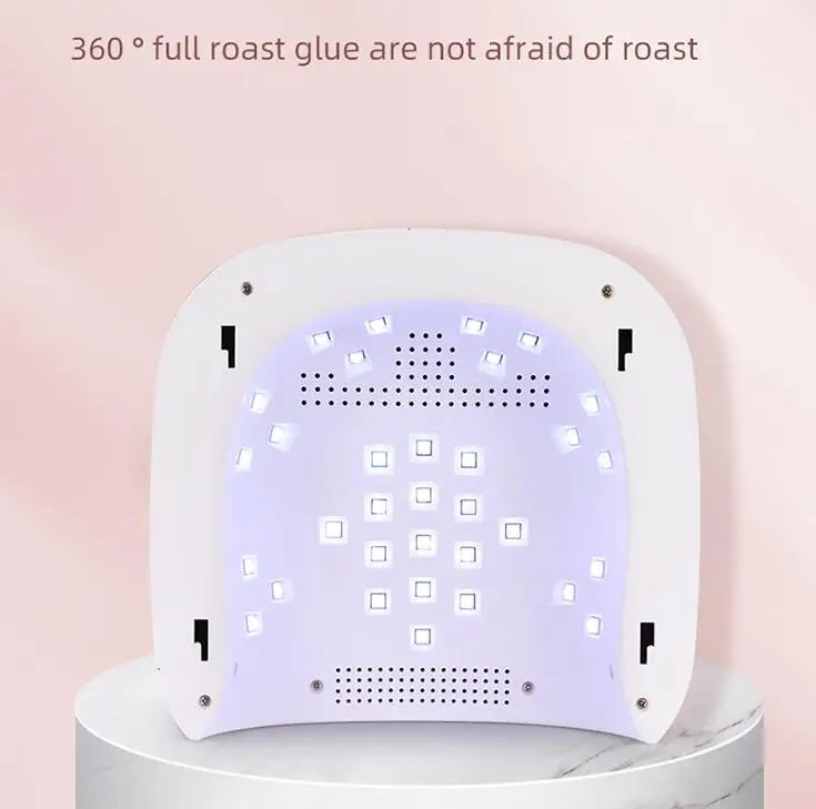 2021 Belmax Cordless Uv Led Nail Lamp 72w Rechargeable Nail Dryer Wireless Gel Polish Curing S40 Lamp