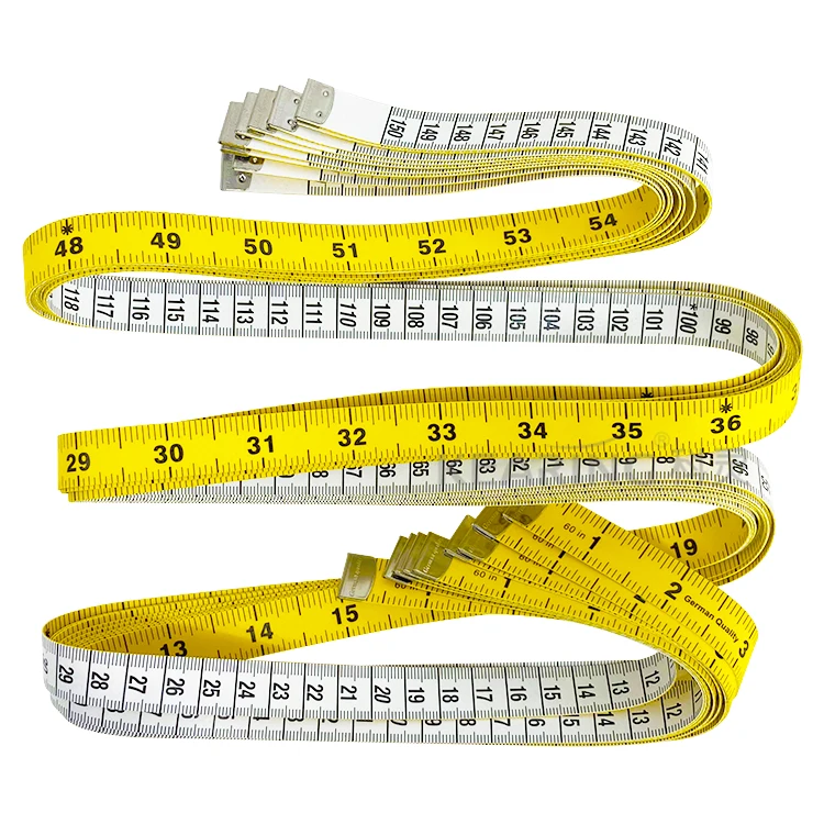 Premium quality flexible Measuring Tape 150cm / 60 inches Tailoring Tape for Sewing