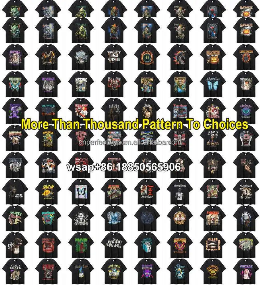 Summer Mens Washed Concave T-shirt Patchwork T-shirt Uneven Hem Cut Custom Oversized Acid Wash  Dropshipping T Shirt