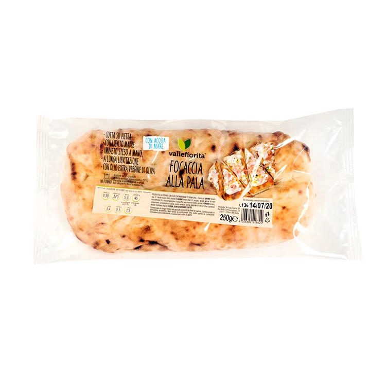 Frozen Food Preservation Focaccia Alla Pala Bread Frozen Food Export