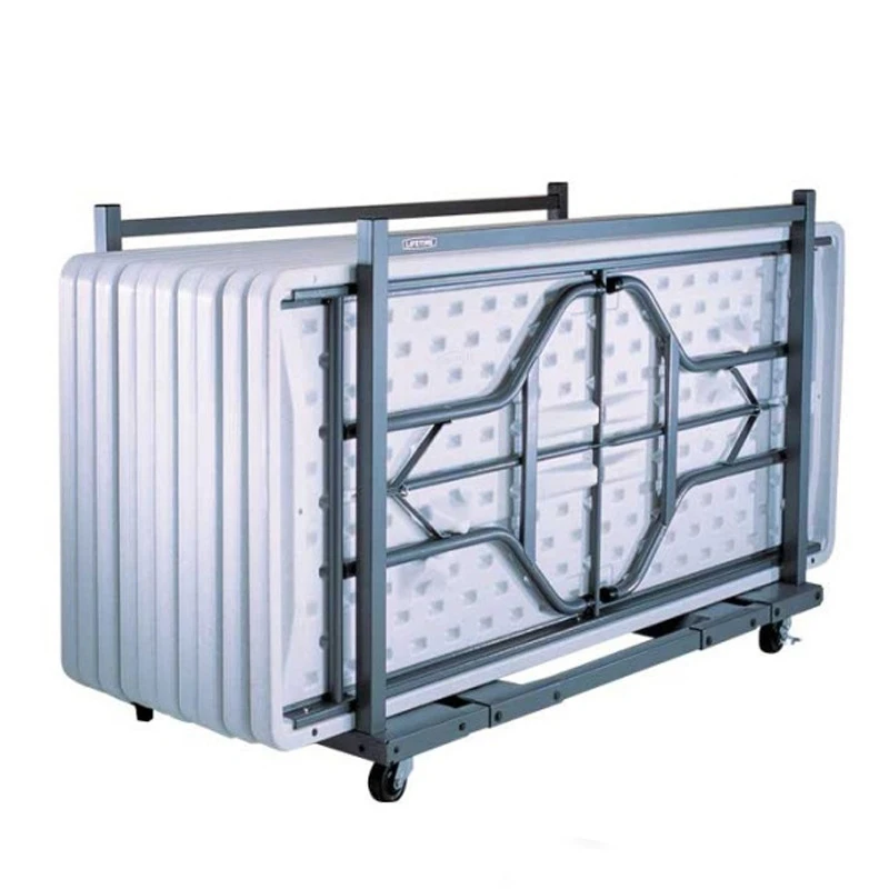 Wholesale White Portable Outdoor Foldable Chair Table 6ft 8ft Plastic Dinning Bbq Picnic Camping Folding Table For Events