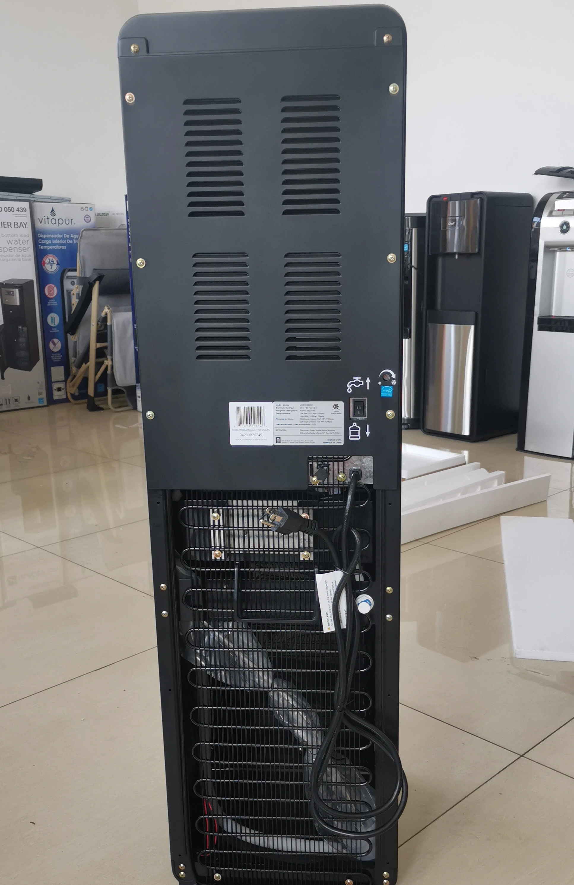 Water Dispenser With Ice Maker Hot Cook And Cold Bottom Load Cooler Water Dispenser