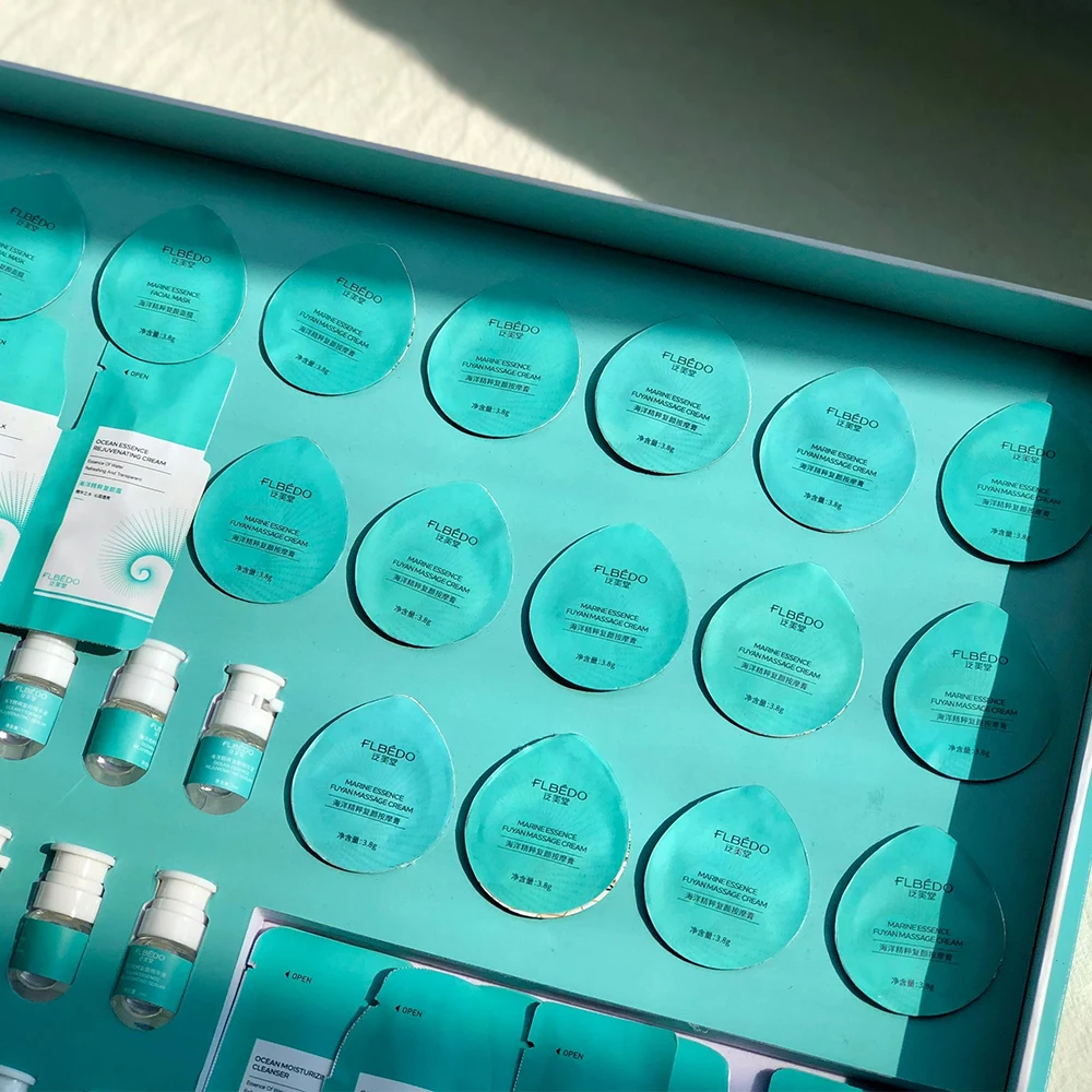 OEM/ODM Private label hydrating  collagen organic facial cream skin care sets with logo