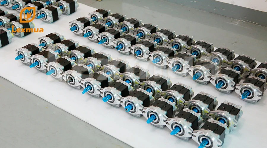 High Strength Easy Installation Low Noise Gear Pump  Aluminum oil Hydraulic Pump