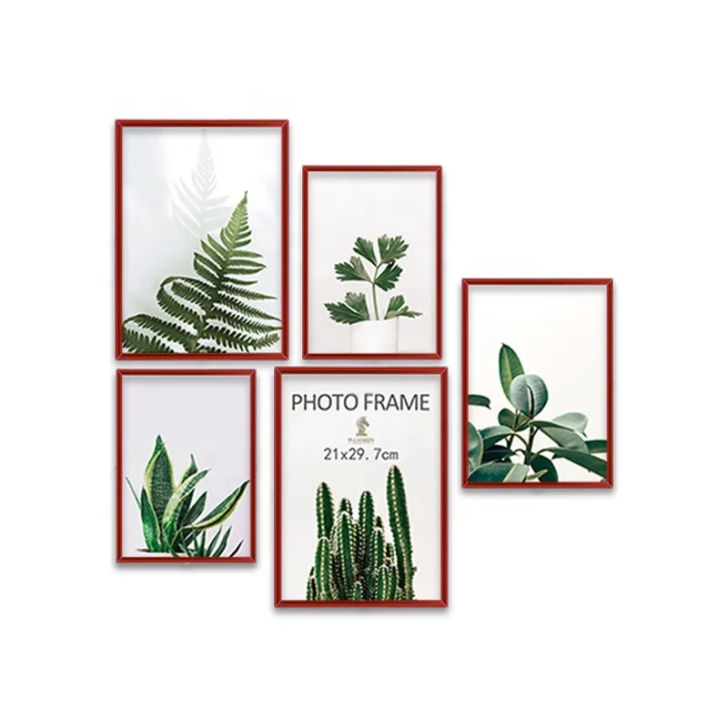 Pvc Picture Photo Frame Hot Selling Wholesales 4x6 5x7 6x8 8x10 Custom Wall Art Standing Table