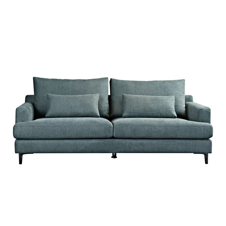 high quality european 5 seater sectional living room furniture modern l shaped corner couch fabric sofa with royal