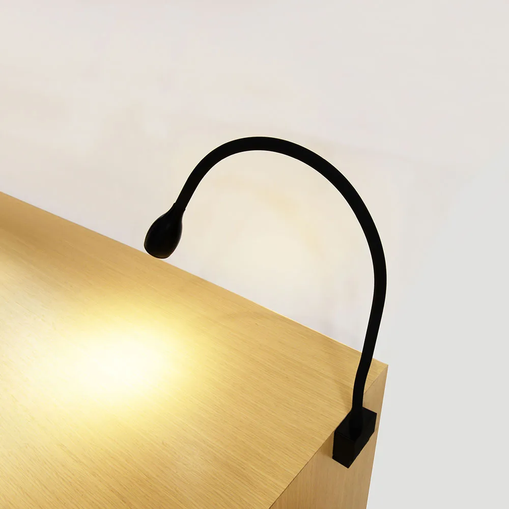 3w Flexible Desk Lamp flexible wall reading light hotel bed light spot light