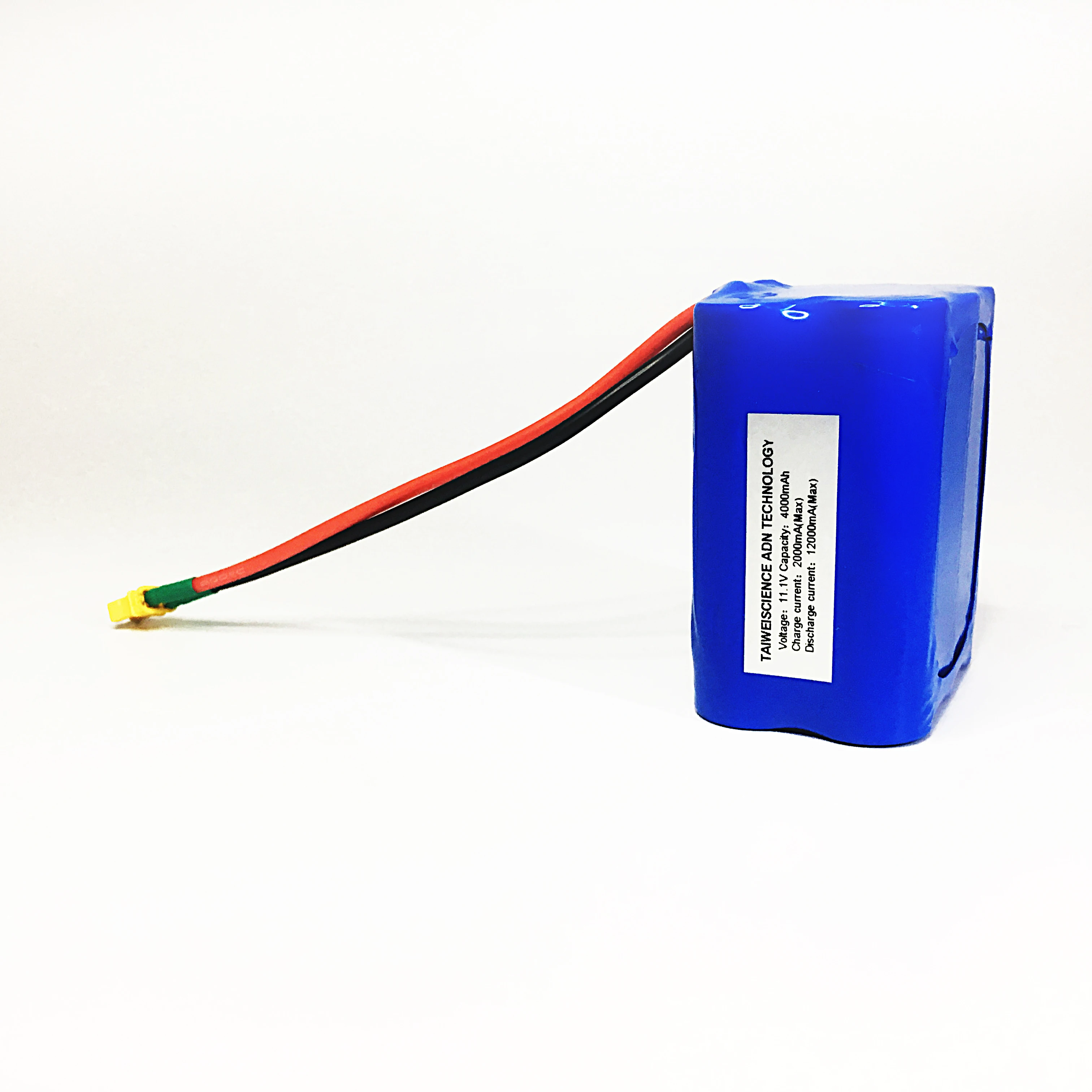 
18650 battery 11.1V 12V 4000mah lithium ion battery pack rechargeable battery pack 