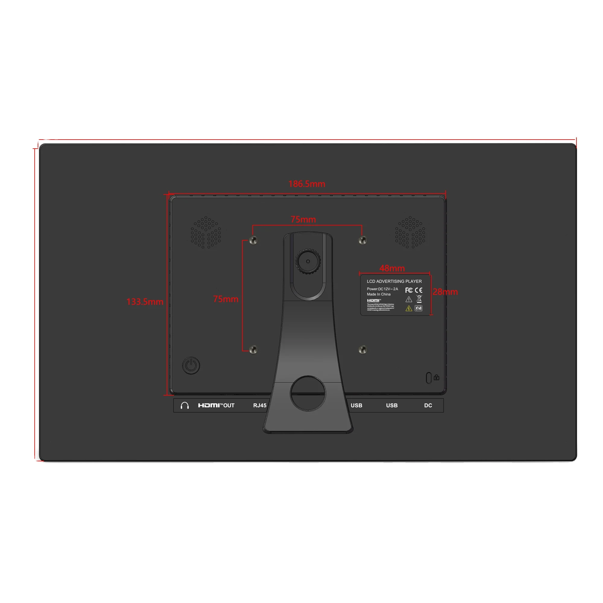 Capacitive Touchscreen 15.6 inch Full HD IPS  Tablet Screen  System  Ultra-Narrow Border Digital Signage  Advertising Tablet