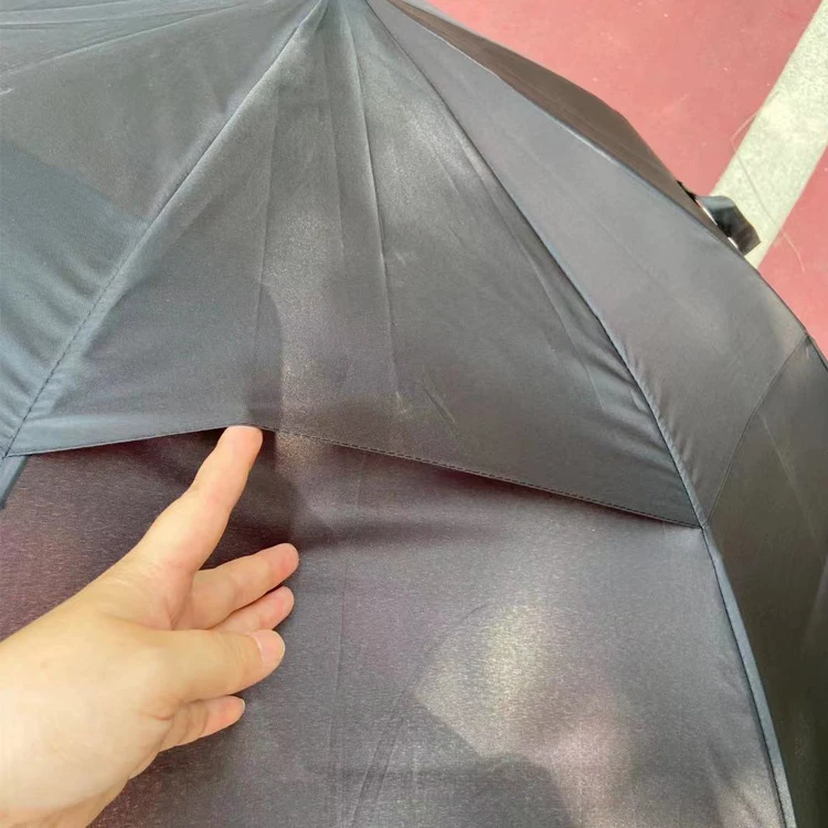 Promotional Manufacture Cheap Factory Suppliers Auto Open Golf Umbrella with Logo Printing Custom Stick Straight for the Rain