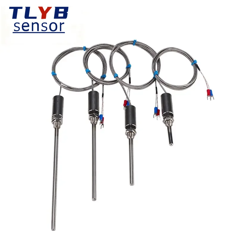 All stainless steel   K-type high temperature sensor M12  7*150mm