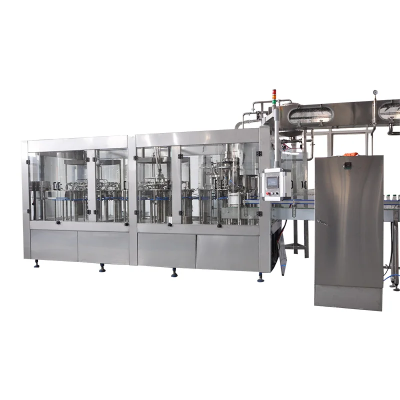 Economical custom design fully automatic juice mixing and filling production line Fully automatic filling machine