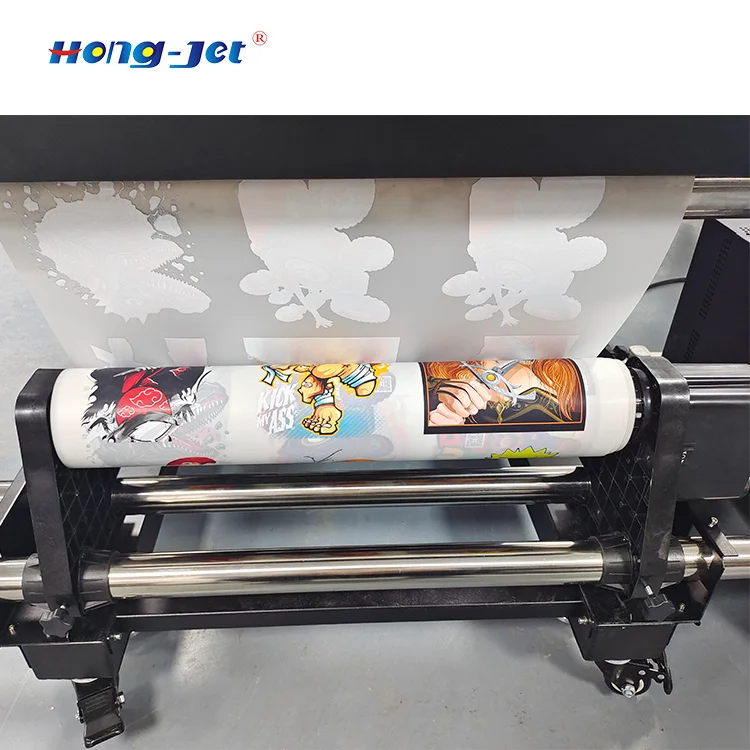 Hongjet Epson i3200 3 Printheads 60cm DTF Inkjet Printer for garment t shirt hoodie printing