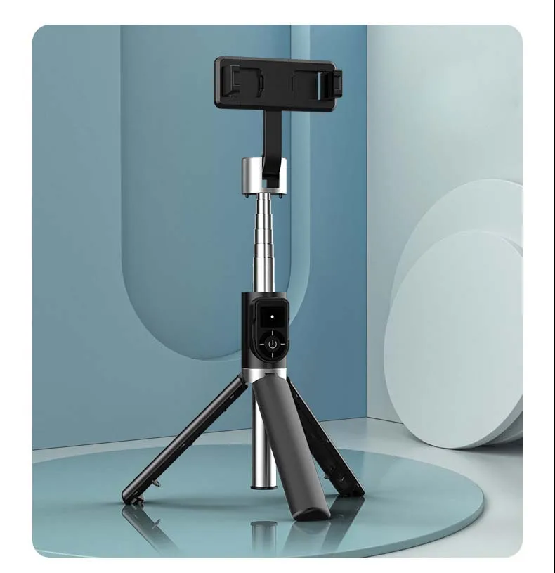 Selfie Stick Tripod with Remote, Extendable Selfie Stick Tripod with LED Ring Light