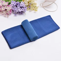 Custom Ice Microfiber Soft Breathable Yoga Sport Gym Workout Camping Chilly Cooling Towel