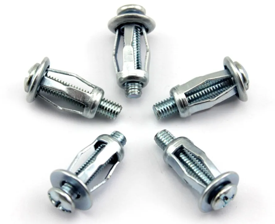 M4/M5/M6/M8 Jack nuts / Car Metal Screw Petal nuts with screw for hollow wall Iron skin