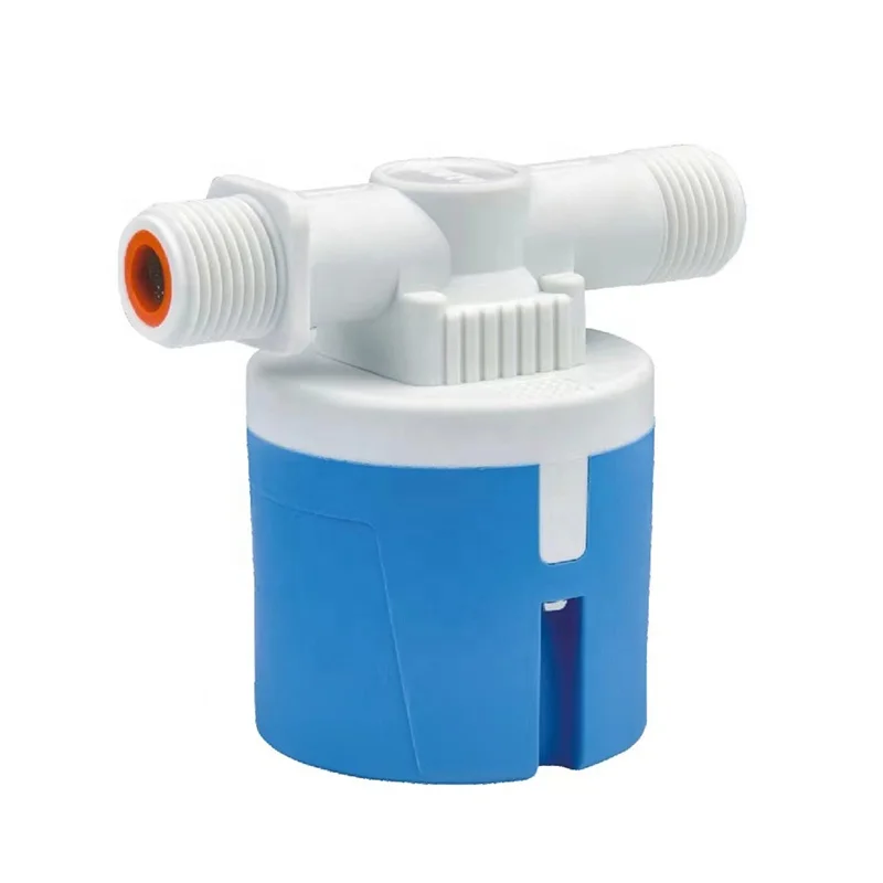 size 1/2 inch inside type float valve for tank blue water plastic float valve automatic water valve flow control