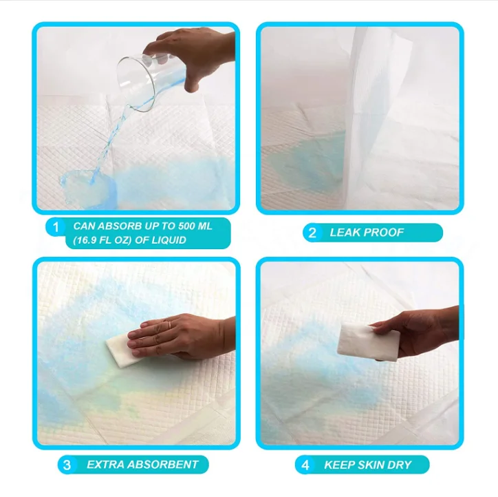 
40 Pack Premium Diaper Changing Table Protector Baby Disposable Changing Pad 