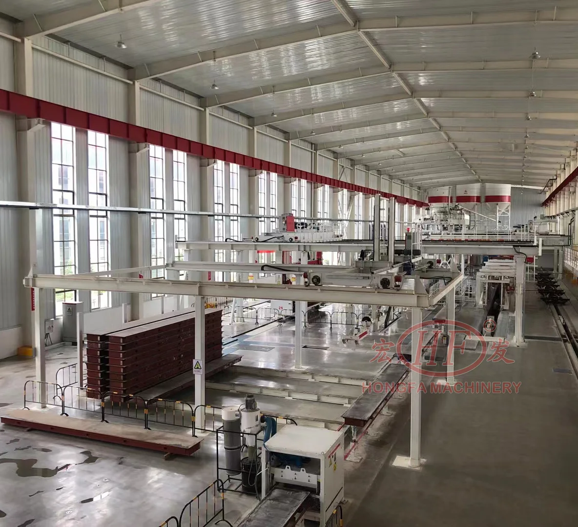 Aerated Concrete Production Line Block AAC Block Production Line Manufactures Machine AAC Wall Block Panel Production Line Plant