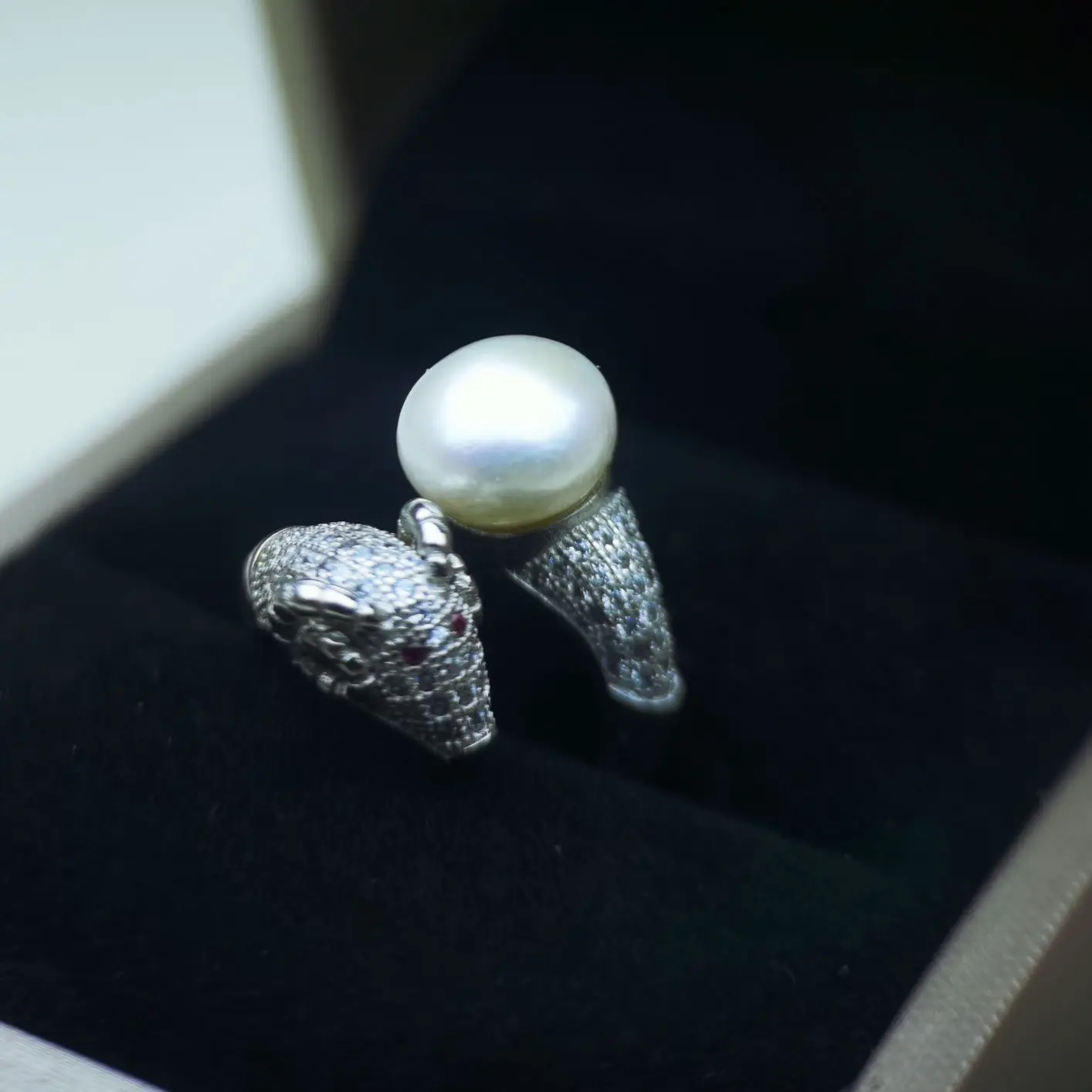 Модное ювелирное 925 Серебряное регулируемое обручальное кольцо для женщин новый стиль пресноводный жемчуг ювелирных изделий