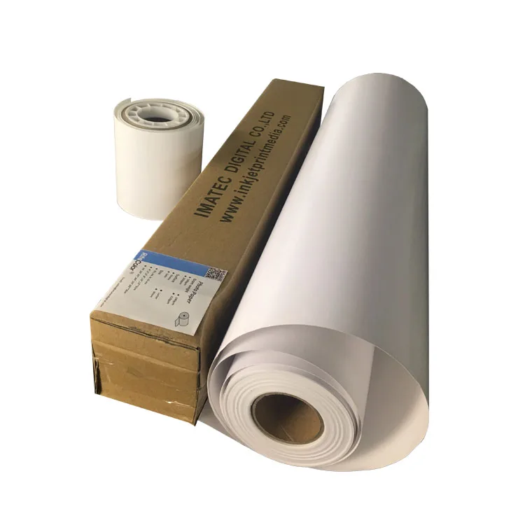 Waterproof 240gsm RC Coated Inkjet Matte Photo Paper Roll for Pigment Dye Ink